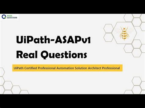 UiPath-ASAPv1 Originale Fragen