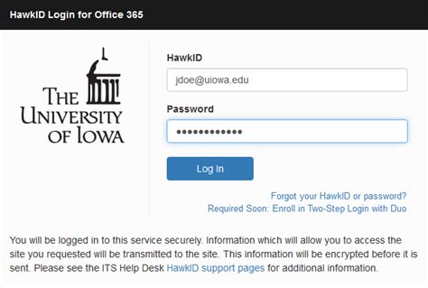 Uiowa 365 outlook. HawkID Login for Office 365. Sign in. User Account. Password. Sign in. You will be logged in to this service securely. Information which will allow you to access the ... 