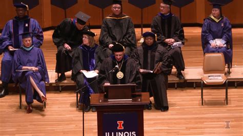 Uiuc doctoral hooding. 11/8/2017 5:49:29 PM. Lance Cooper. We would like to invite you to share information about the campuswide doctoral hooding ceremony on Saturday, December 16, 2017 with August and December doctoral recipients. The event will take place from 10:30 a.m. - noon in Foellinger Great Hall in the Krannert Center for the Performing Arts. 