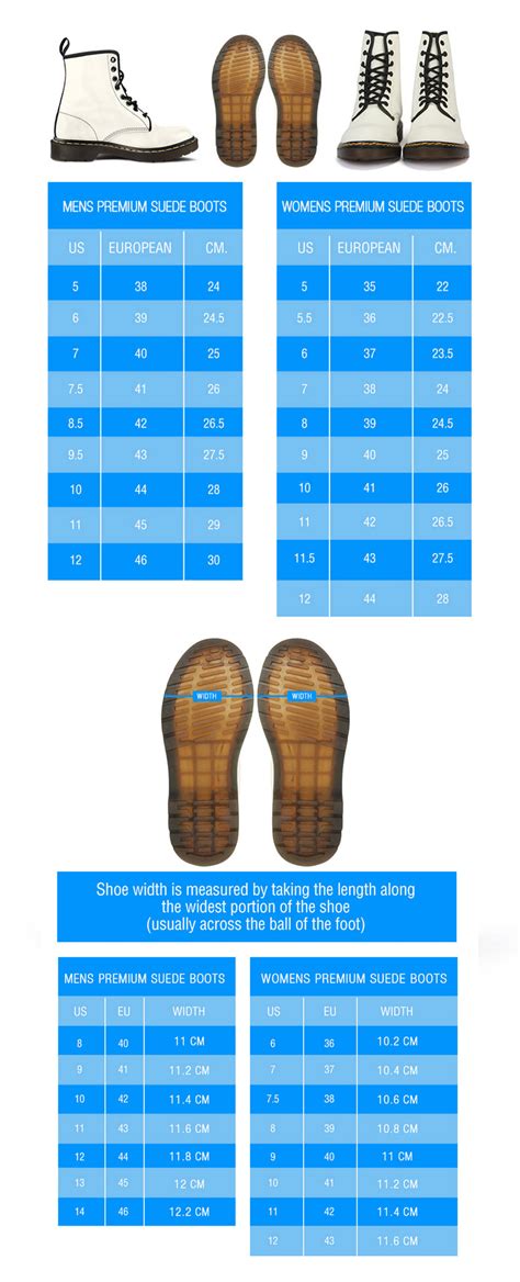 Uk Boot Size Chart