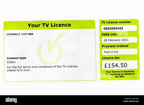 Uk tv license. A standard colour TV Licence costs £159. A black and white licence costs £53.50. If you are blind (severely sight impaired), you can apply for a 50% concession, so your licence will cost £79.50. There are other concessions and arrangements available, including for people living in certain types of residential care and for over 75s … 