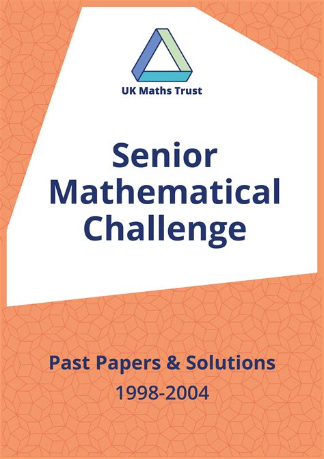 Ukmt senior maths challenge.  The Senior Mathematical Challenge is a top maths competition fo...