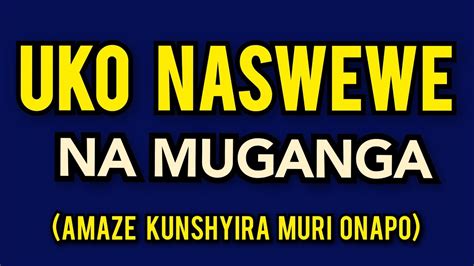 Uko nasweye umwana wanjye. .  ...