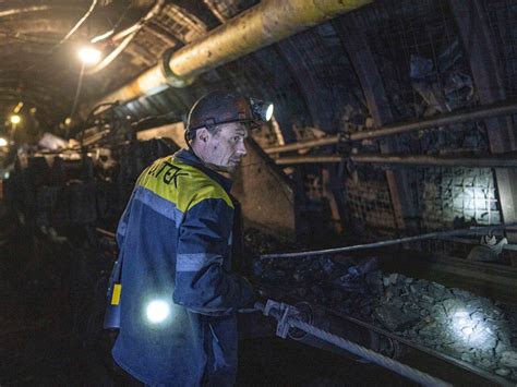Ukraine’s coal miners dig deep to power a nation at war