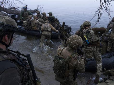 Ukraine’s troops work to advance on Russian-held side of key river after gaining footholds