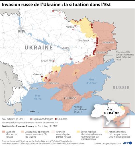 Ukraine : quelques gains russes, mais Kiev garde l’initiative