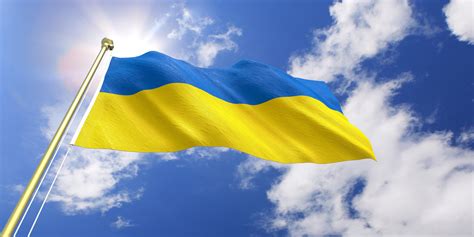 Ukraine Ukrainian Flag 3 x 5FT(96 x 144cm)100D 100D Polyester Textile