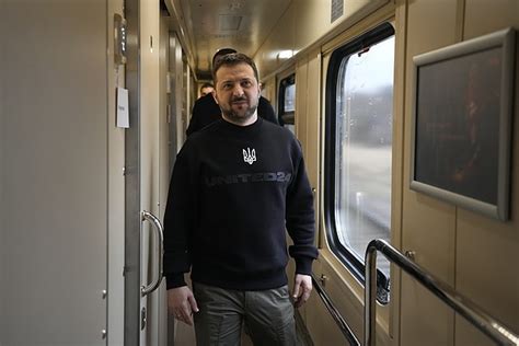 Ukraine by rail: Inside Zelenskyy’s efforts to buoy a nation