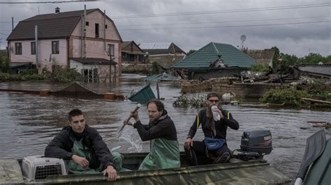 Ukraine readies for waterborne disease outbreak from dam floodwaters