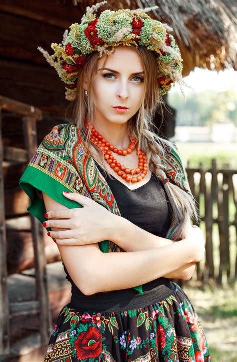 A young Ukrainian girl in a folk costume, by Nikolay Rachkov Maximum extent of European territory inhabited by the East Slavic …. 