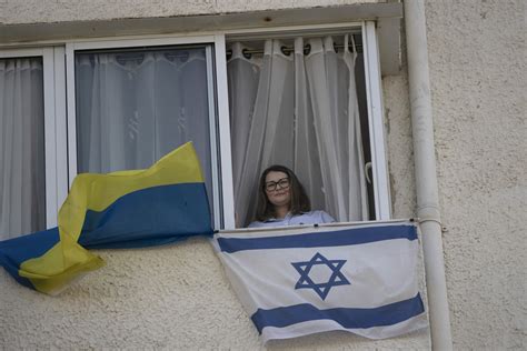 Ukrainians who fled their country for Israel find themselves yet again living with war