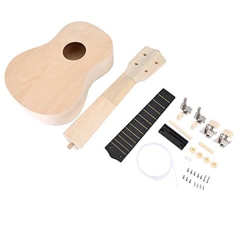 Ukulele Fai Da Te Kit Crea il Tuo Verniciabile Ukulele Hawaii a 4 …