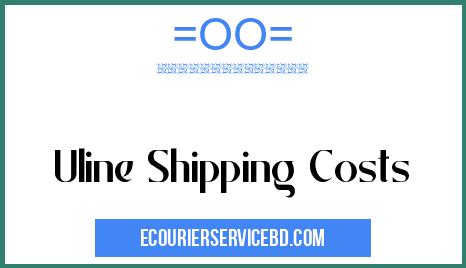 Uline shipping cost. Things To Know About Uline shipping cost. 