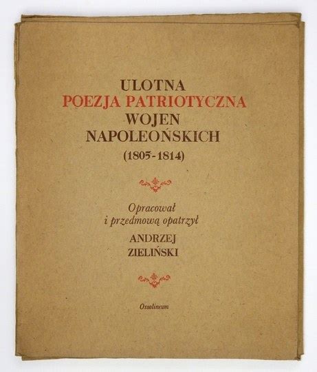 Ulotna poezja patriotyczna wojen napoleońskich, 1805 1814. - Manual de servicio de rayos x philips super 80.