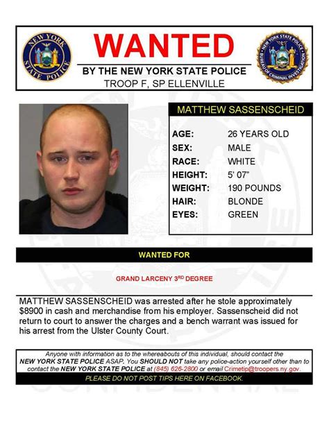 Ulster county warrants. Things To Know About Ulster county warrants. 
