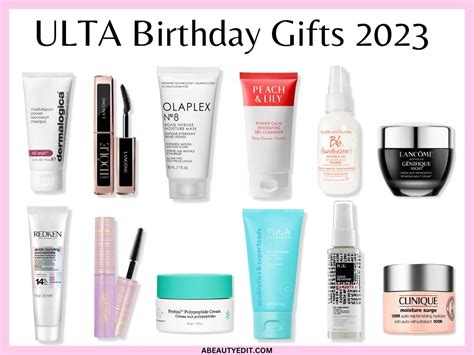 Ulta birthday. Check back next year for our Holiday Gift Guide. Our 2023 Holiday Gift Guide is all wrapped up and we hope we gave you some gifting inspiration! Our guide included top picks of the holiday season, including makeup gifts, skin care sets, seasonal body care and more. While we're working to bring you even more gift ideas next year, check out ... 