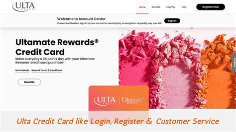 Ultamate Rewards (Store) Credit Card: Yes: Yes: Visa credit card: Yes: Yes: Master Card credit card: Yes: Yes: Discover credit card: Yes: Yes: American Express credit card: Yes: Yes: PayPal: No: Yes: Afterpay: Yes: Yes: Apple Pay: Yes: Yes (App Only) Ulta Beauty plastic Gift Card and eGift card: Yes: Yes: Cash: Yes: No: Personal check: Yes: No ... . Ulta customer service credit card