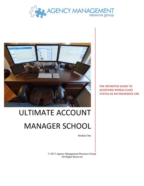 Ultimate Account Manager School (UAMS) - Big I Michigan