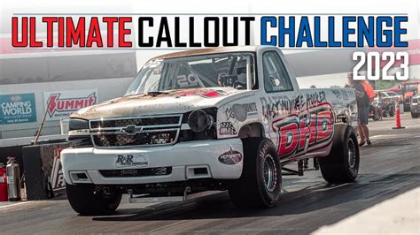 Ultimate Callout Challenge 2023 Dates