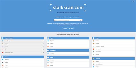 Ultimate Facebook Stalker tool: Stalkscan Reveals All the