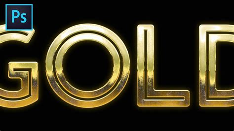 Ultimate Gold Text Effect Tutorial Trend