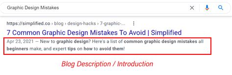 Ultimate Guide Blog Description with Examples & Search Description