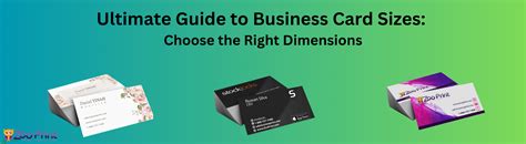 Ultimate Guide to Business Card Sizes: Choose the Right Dimensions.
