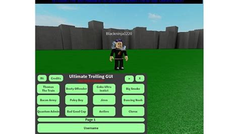 Ultimate Troll Gui Reopend Roblox