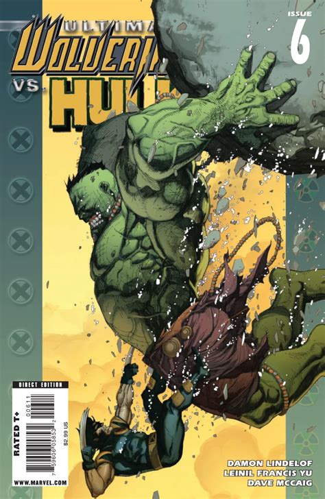 Ultimate Wolverine Vs. Hulk #2 Comic. 