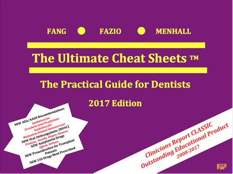 Ultimate cheat sheets practical guide dentists. - Neurociencias y revolución científica en españa.
