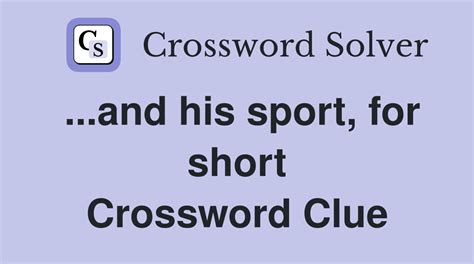 Ultimate fighting sport, for short - crossword puzzle clue