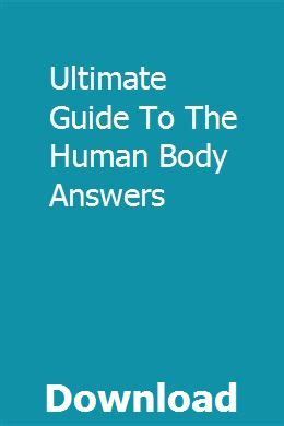 Ultimate guide to the human body answers. - Yamaha big bear 400 workshop repair manual download 2007 2010.