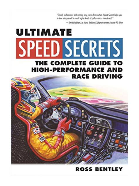 Ultimate speed secrets the complete guide to high performance and race driving ross bentley. - Download del manuale di servizio per honda cbf 500 abs.