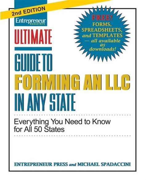 Full Download Ultimate Guide To Forming An Llc In Any State Everything You Need To Know By Michael Spadaccini