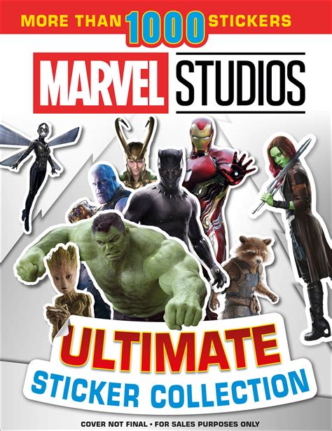 Read Online Ultimate Sticker Collection Marvel Studios With More Than 1000 Stickers By Dk Publishing