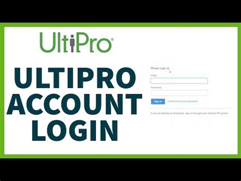 Ultipro com login. Oct 16, 2023 ... Tutorial guide on How To Login UltiPro Account. UltiPro is a human capital management software that helps businesses manage their employees' ... 