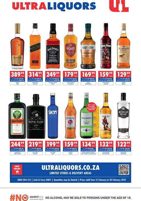 Ultra Liquors Specials April 2024 Latest Catalogues Guzzle