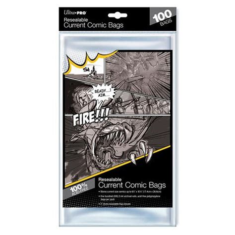 Ultra PRO Comic Bags Current Size (resigilabile)