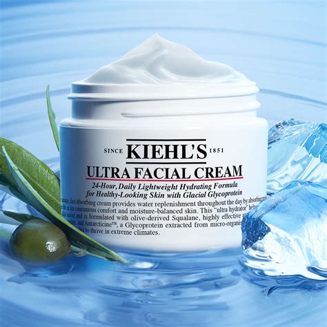 Ultra facial cream. Kiehl's Ultra Facial Cream, 0.95 Ounce. dummy. Kiehl's Ultra Facial Moisturizer for All Skin Types - Full Size 8.4oz (250ml) dummy. Kiehl's Ultra Facial Cream 24-Hour Daily Moisturizer - 4.2oz (125ml) dummy. Kinbai Moisturizer - Hydrating Face Cream for Dry Skin - Lightweight, Silky Texture - Collagen Boosting Peptides - Made in Japan ... 