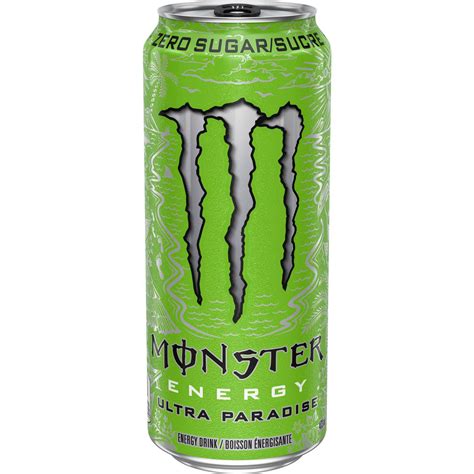 Ultra paradise monster flavor. FULL FLAVOR, ZERO SUGAR: Monster Ultra Paradise has 10 calories and zero sugar but with all the flavor you’re accustomed to and packed with our sugar-free Monster energy blend. REFRESHING TASTE: Monster Ultra Paradise delivers invigorating island flavors, with kiwi, lime and a hint of cucumber, and just 150mgs of Caffeine. 