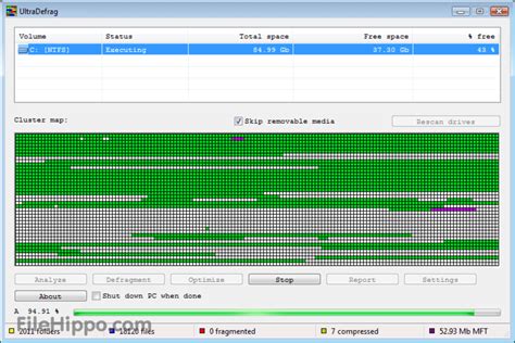 UltraDefrag 64-bit for Windows