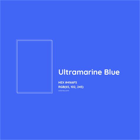 Ultramarine Color, Codes and Facts – HTML Color Codes