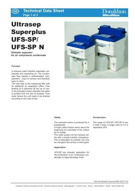 Ultrasep super plus 15 maintenance manual. - Die hallig nordmarsch-langeness in alten bildern.