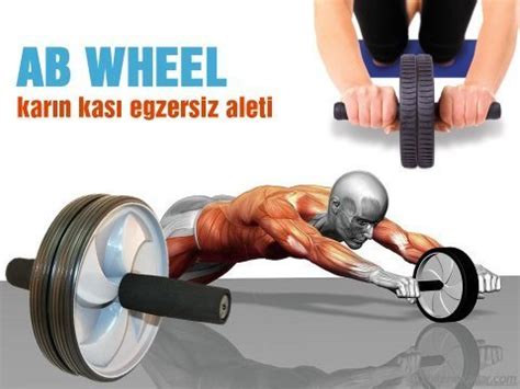 Ultrasport karın çalıştırıcı AB Wheel eviniz için kası egzersiz.