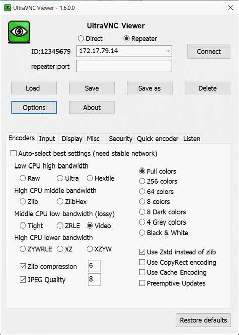 Ultravnc repeater.  A while ago, I tested UltraVNC with a repeater.  Logs will b...
