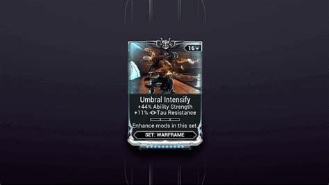 Umbral Intensify - Strength; Archon Stretch - This gives some Ability Range which is useful and provides Energy. ... -synergy with Wisps abilities if you are trying not to take damage but shield gating or Pillage make this better than Umbral Fiber. Umbral Fiber increases Strength and is always effective which makes it a solid choice too.