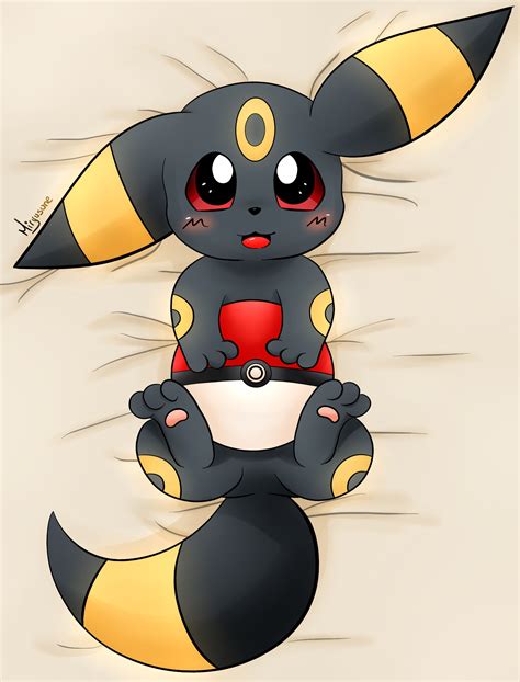 Umbreon (ブラッキー, Burakkii) is a Dark-type Pokémon introduced in Generation II. Umbreon is a quadruped mammalian Pokémon that resembles a black cat, a black rabbit, or a canine. Umbreon has mainly sleek black fur with luminescent yellow rings encircling its ears and tail and round yellow circular patterns on its forehead and on each of its legs. Its physical characteristics resemble ...