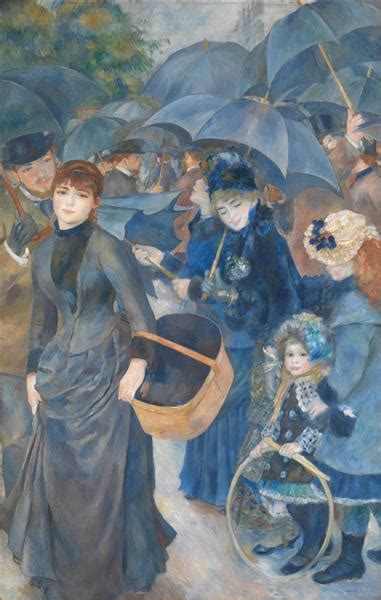 Umbrellas, 1885 - 1886 - Pierre-Auguste Renoir - WikiArt.org