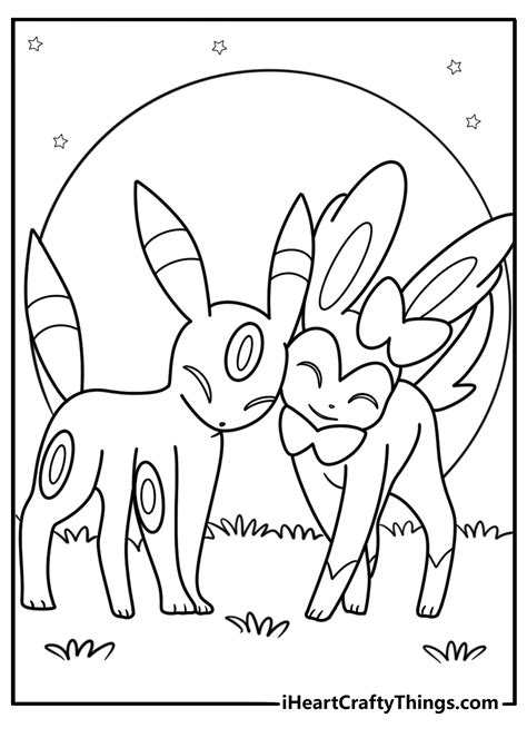 Umbreon Coloring