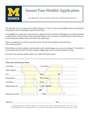 UMich Waitlist. Colleges and Universities A-Z. Univ